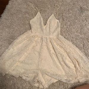 Lace romper- lingerie